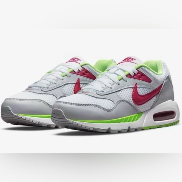 Nike Shoes - NIKE Air Max Correlate Training Shoes White/Fireberry-Pure Platinum